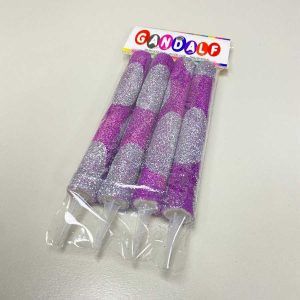 Bengala Gibreada bicolor Violeta y Plata «Gandalf» 12 cm