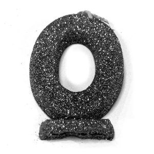 Vela Gibreada color Negro N°0 x 16 uni «Gandalf» 7x5cm