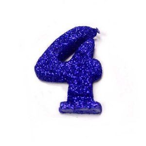 Vela Gibreada color Azul N°4 x 16 uni «Gandalf» 7x5cm