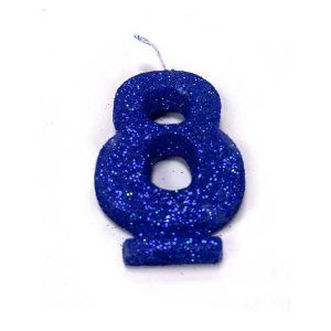 Vela Gibreada color Azul N°8 x 16 uni «Gandalf» 7x5cm