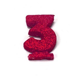 Vela Gibreada color Fucsia N°3 x 16 uni «Gandalf» 7x5cm