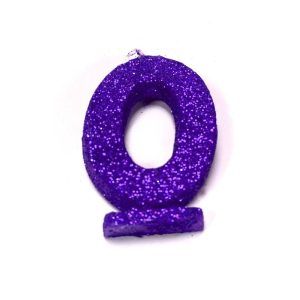 Vela Gibreada color Violeta N°0 x 1 uni «Gandalf» 7x5cm