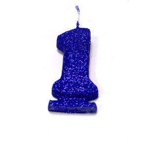 Vela Gibreada color Azul N°0 x 1 uni «Gandalf» 7x5cm