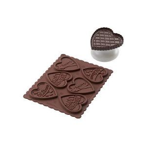 Molde Silicona CKC06 Cookie Love Slim «Silikomart»