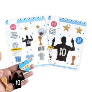 Molde Set Placas x 2 Candy Mundial Argentina «Parpen»