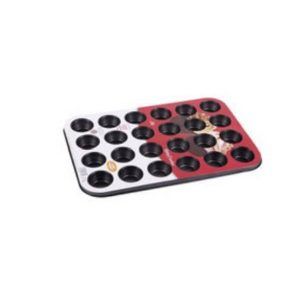 Molde Mini cupcake «Betty Crocker» x 24 cav (38.5 x 26.5 x 18.5 x 3 – 0.4 mm)