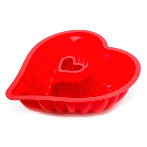Molde Silicona Nordico Corazon "Sil&Home" 30x27x9cm