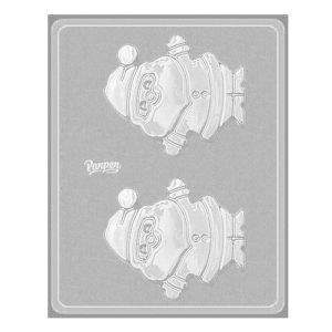 Molde Placa 258 Papa Noel x 2 «Parpen»