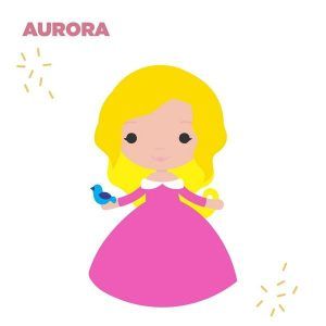 Cortantes Aurora Collage princesas «Ruphas»