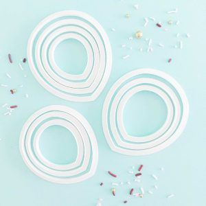 Cortante Petalos de Rosa kit x10 unidades «Ruphas»