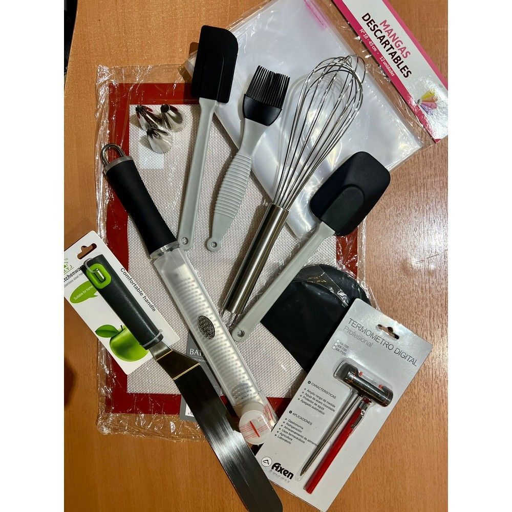 Kit 1 Básico de Pastelería Profesional