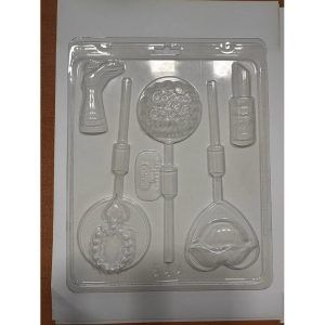 Molde Placa 544 Chupetin Accesorios Nenas «Parpen»