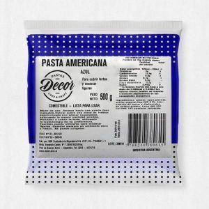 Pasta Americana Azul «Decor» x 500gr