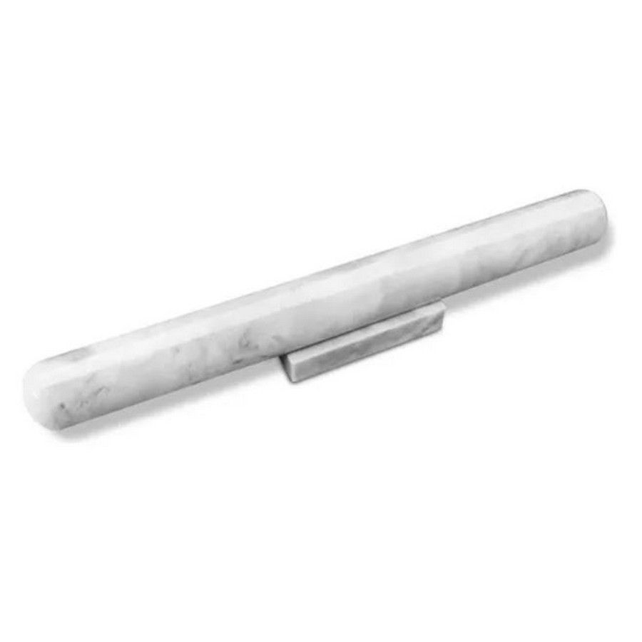 Palote De Amasar Marmol Carrara Con Base Ø 4.3 x 6.5 cm "NONFORK"