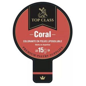 Colorante en polvo Liposoluble Coral «Top Class» 15g