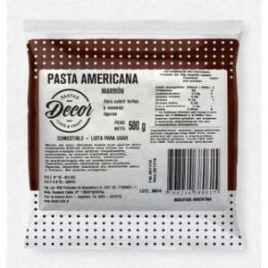 Pasta Americana Marron «Decor» x 500g