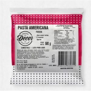 Pasta Americana Fucsia «Decor» x 500g