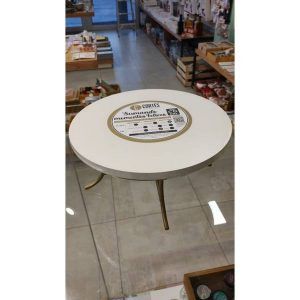 Pie Torta c/base Hierro C Gold borde recto 26cm «Cortes»