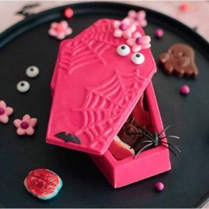 Molde Set Placas x 2 Cofre y Accesorios Halloween «Parpen»