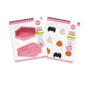 Molde Set Placas x 2 Cofre y Accesorios Halloween «Parpen»