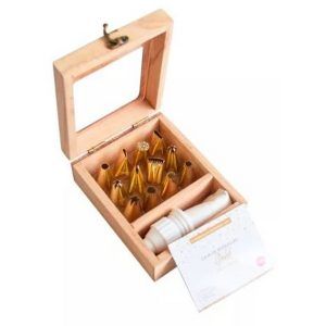 Boquillas Grandes Caja Completa Gold x12 + Manga + Cupla «Parpen»