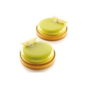 Molde Kit Tarte Ring Round 120mm SET 2 «Silikomart»