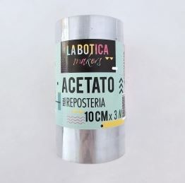 Acetato 10cm Alto – Rollo 3 metros «La Botica»