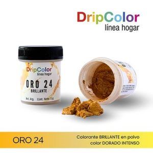 Colorante en Polvo Brillante Oro 24 «Dust Color» 5g
