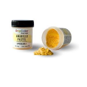 Colorante en Polvo Liposol Amarillo Pastel HOGAR «Dust Color» 8g