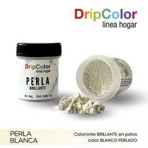 Colorante en Polvo Brillante Perla Blanca «Dust Color» 6g