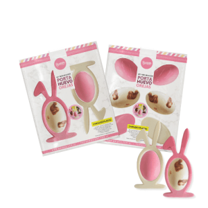 Molde Set Placas x 2 Portahuevos Orejas de Conejos «Parpen»