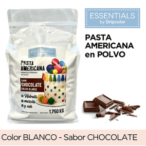Pasta Americana Blanco Sabor Chocolate x 1,750kg «DripColor»