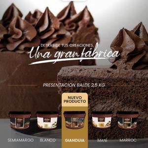 Ganache Gianduia Tipo Rocher «Alpino» x 2.5kg
