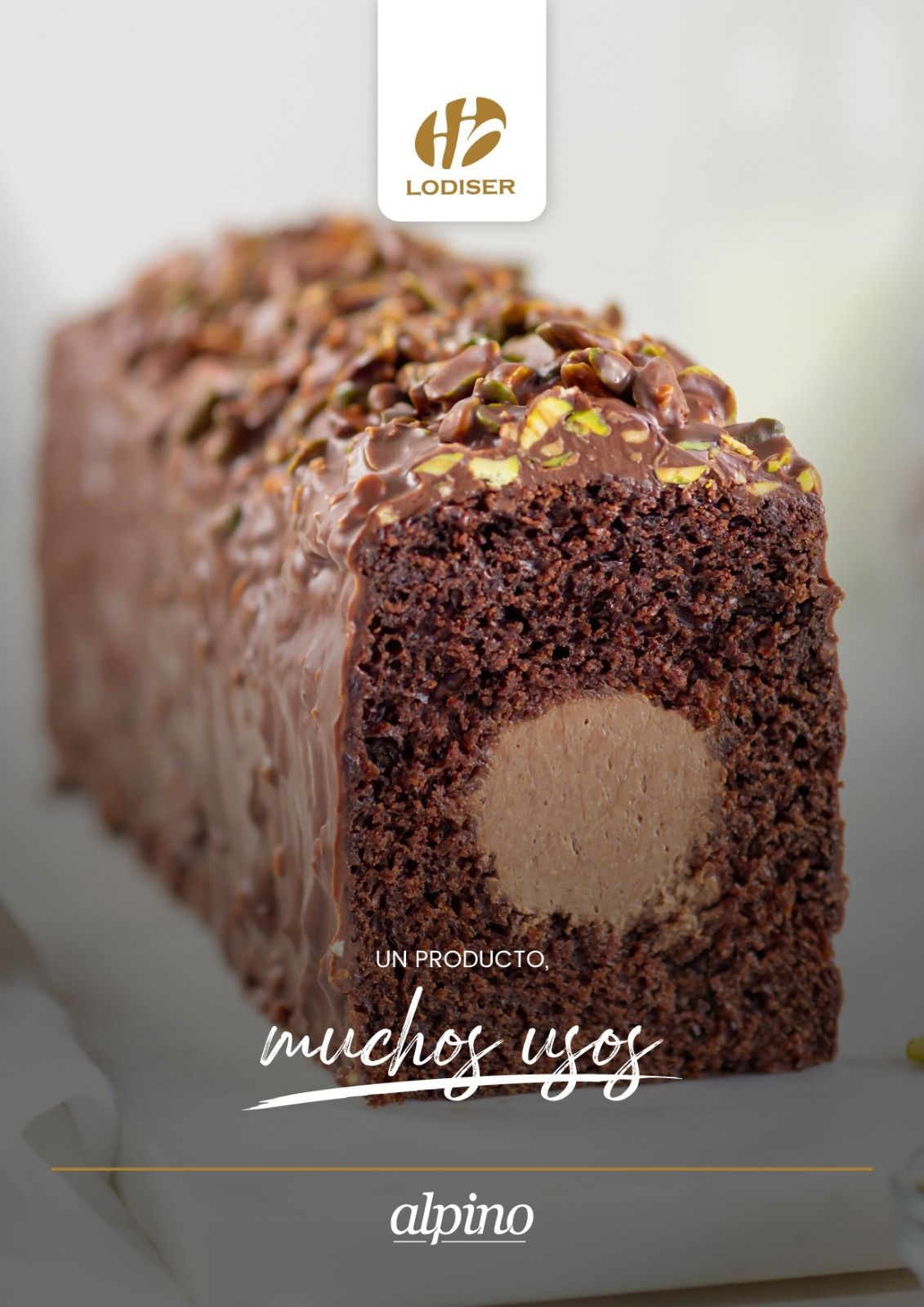 Ganache Gianduia Tipo Rocher "Alpino" x 2.5kg