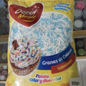 Grana Stick Celeste y Blanco x 900g «Decor Magic»