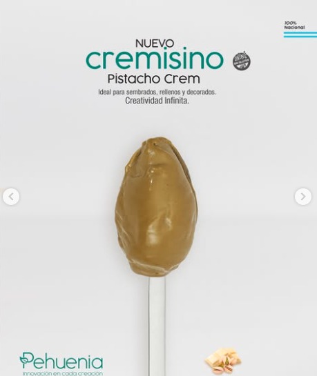 Cremisino de Pistacho Crem "Pehuenia" x4kg
