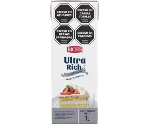 Crema Rich Ultra Platinum x 1L