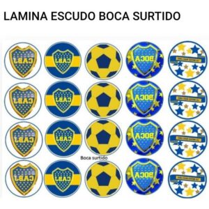 Laminas comestibles Chocotransfer – Boca Surtido «Sprink»