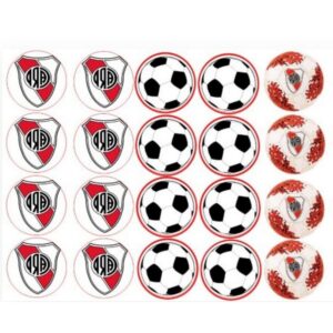 Laminas comestibles Chocotransfer – River Pelotas y Escudos «Sprink»