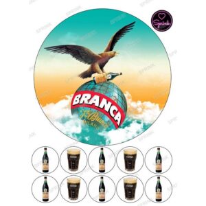 Laminas comestibles Chocotransfer – Fernet «Sprink»