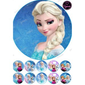 Laminas comestibles Chocotransfer – Frozen con Olaf «Sprink»