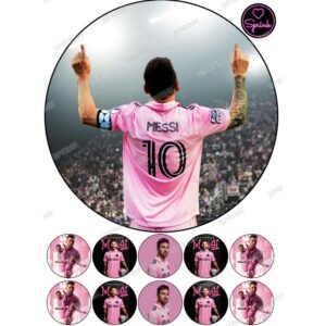 Laminas comestibles Chocotransfer – Messi Inter «Sprink»