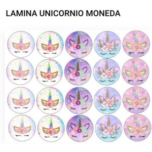 Laminas comestibles Chocotransfer – Unicornios Dreams «Sprink»