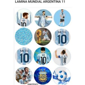Laminas comestibles Chocotransfer – Mundial Argentina 11 «Sprink»
