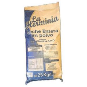 Leche Entera Polvo La Herminia x 25 kg