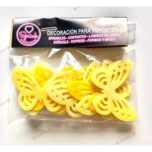 Mariposas comestibles Amarillo «Sprink»