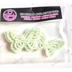 Mariposas comestibles Verde «Sprink»