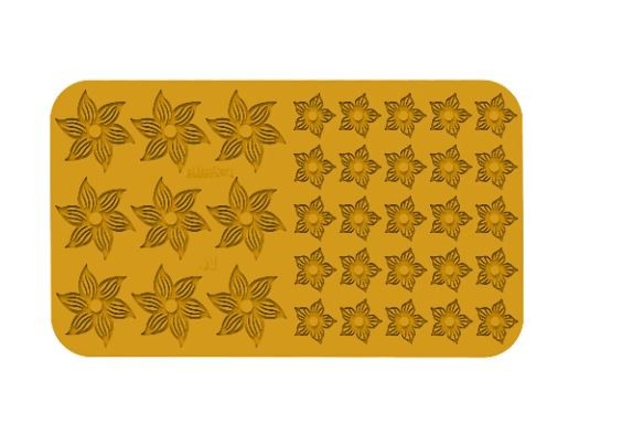 Molde Silicona Botanica "Silikomart"