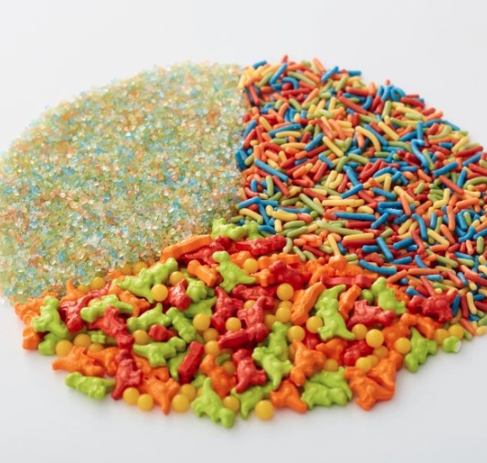 Sprinkles Mezcla Dinosaurios 3 Celdas "Wilton" - Imagen 2