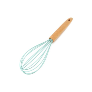 Batidor Silicona Mango Madera Aqua 32cm «Via Cheff»